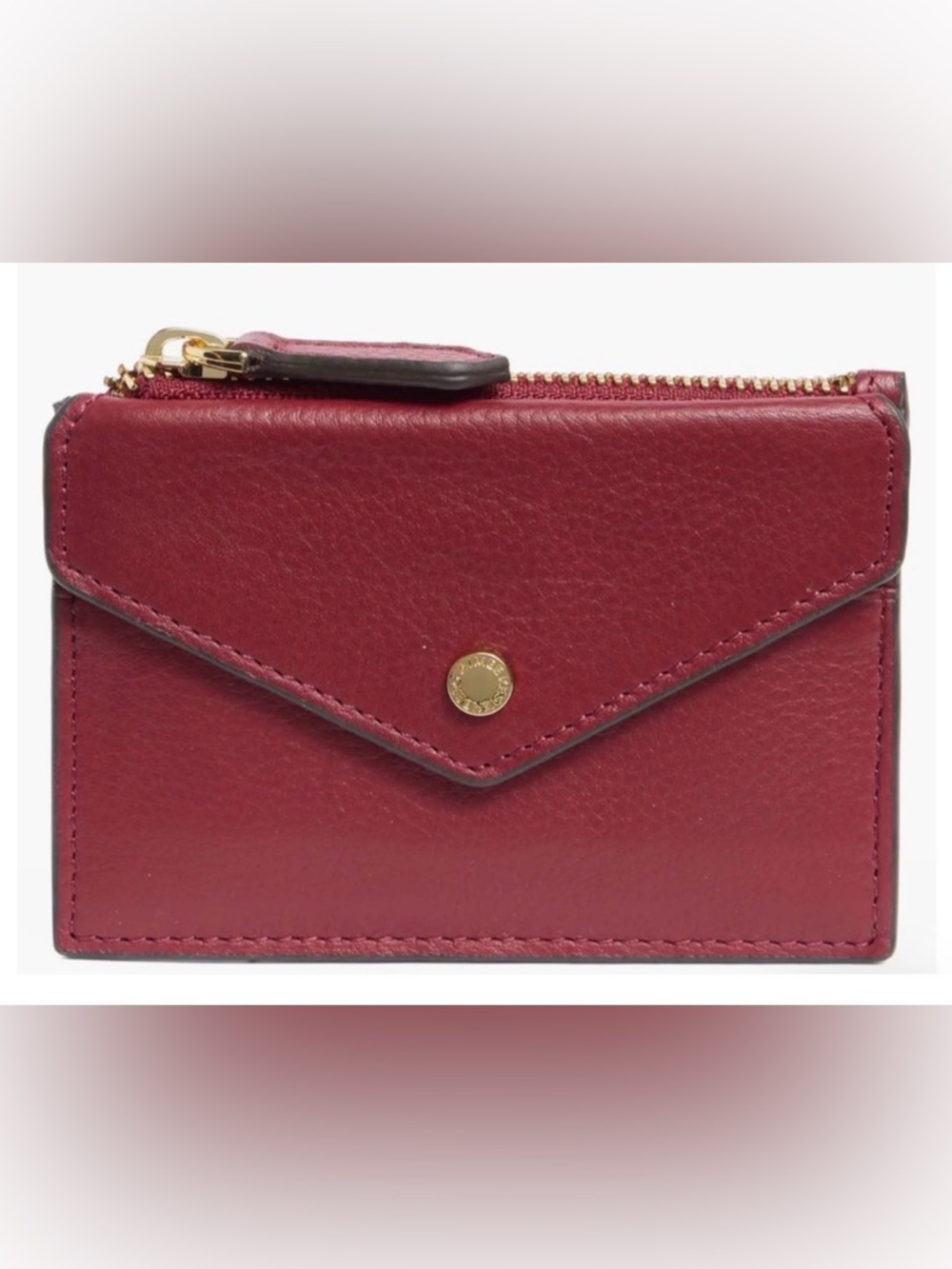 AMIEE Kestenberg Calgary Wallet Elegant Red Leather 2026